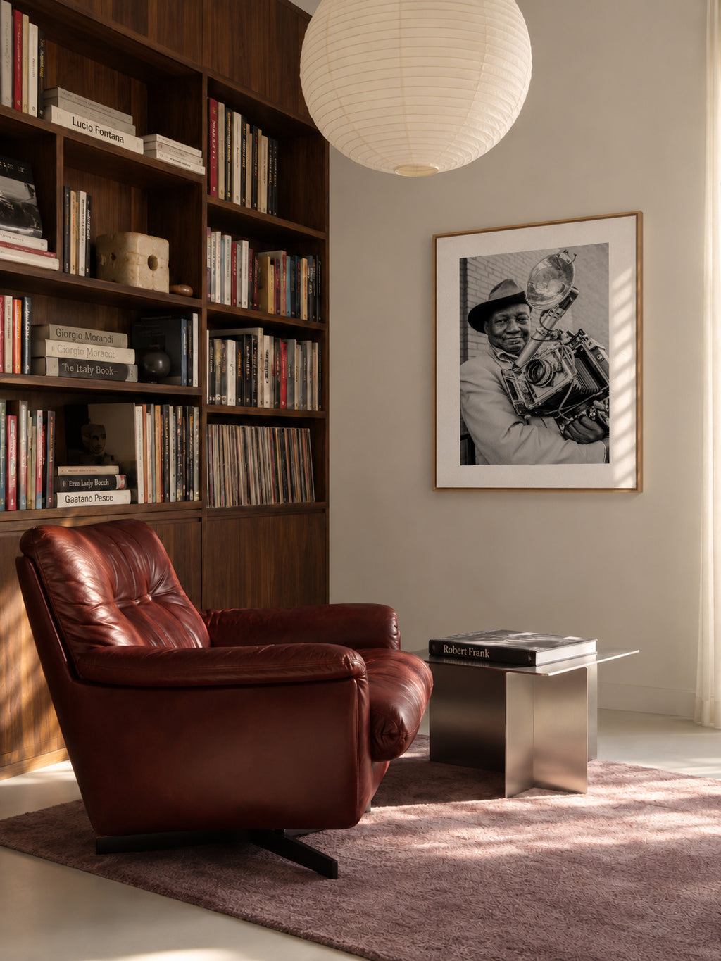MrLouis MendesNYCUSA Street Photography Icon - Framed canvas in an interior