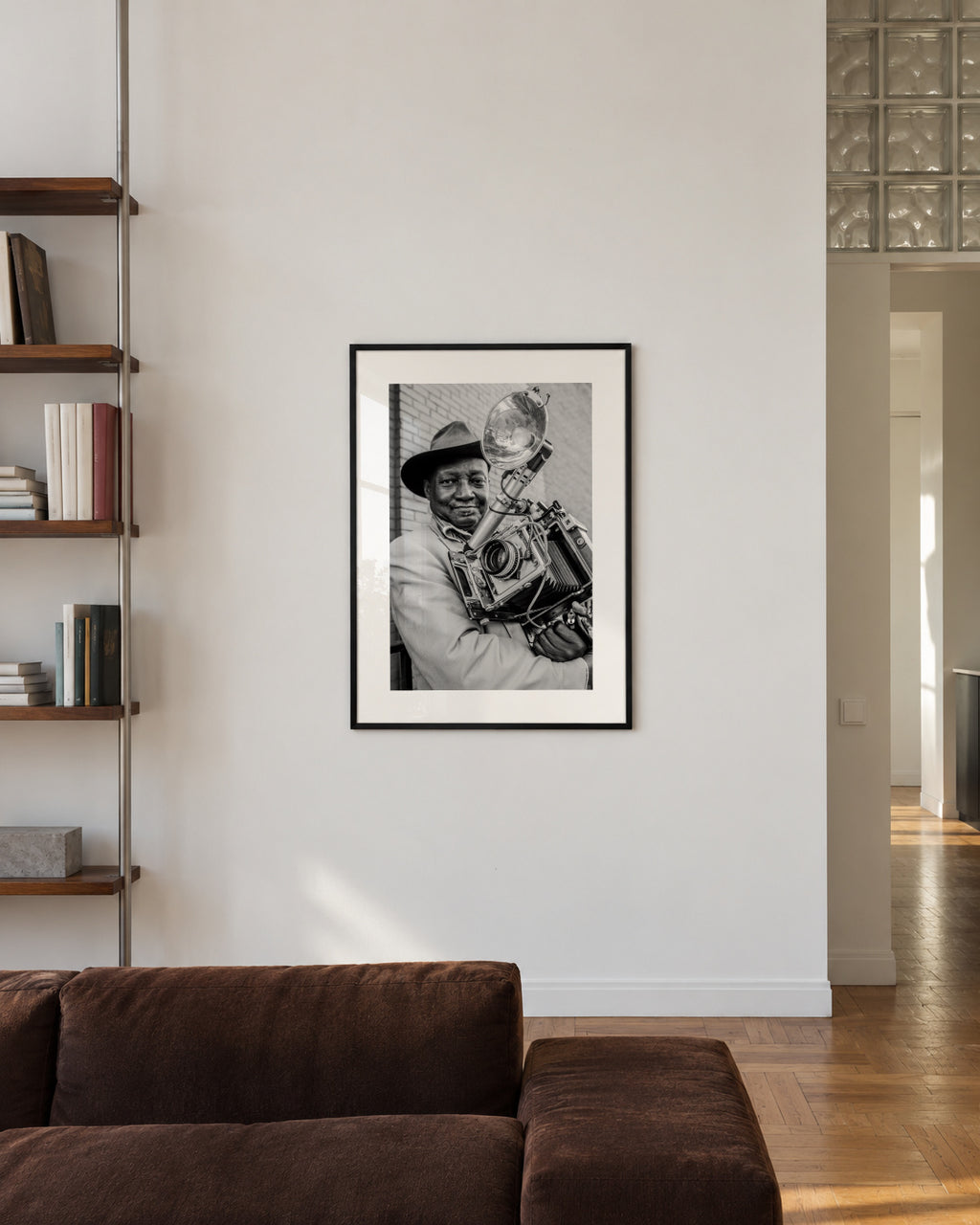 MrLouis MendesNYCUSA Street Photography Icon - Framed poster in an interior