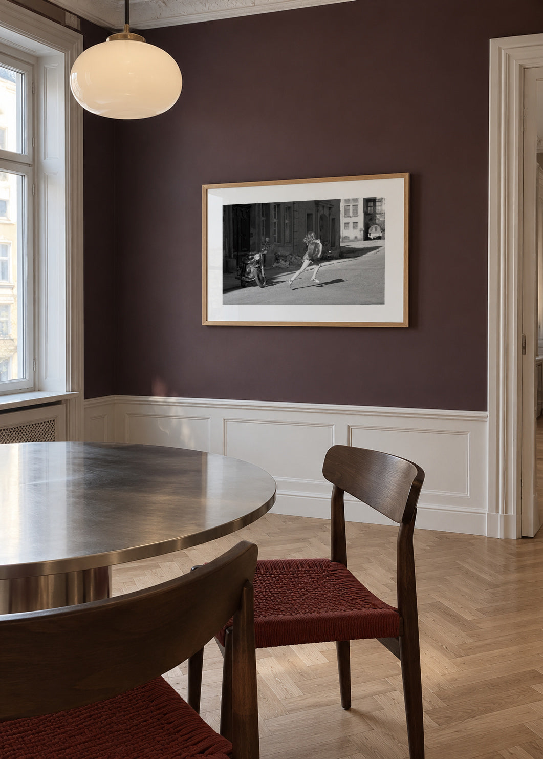 Freedom from the series Childhoods - Framed poster in an interior