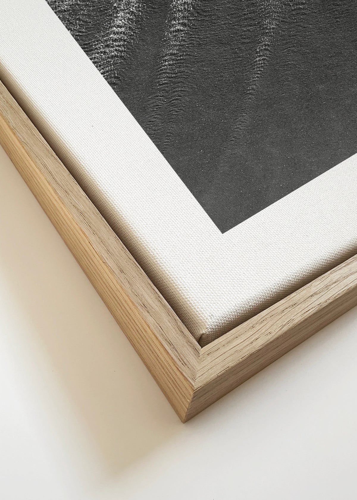 Untitled - Framed canvas detail