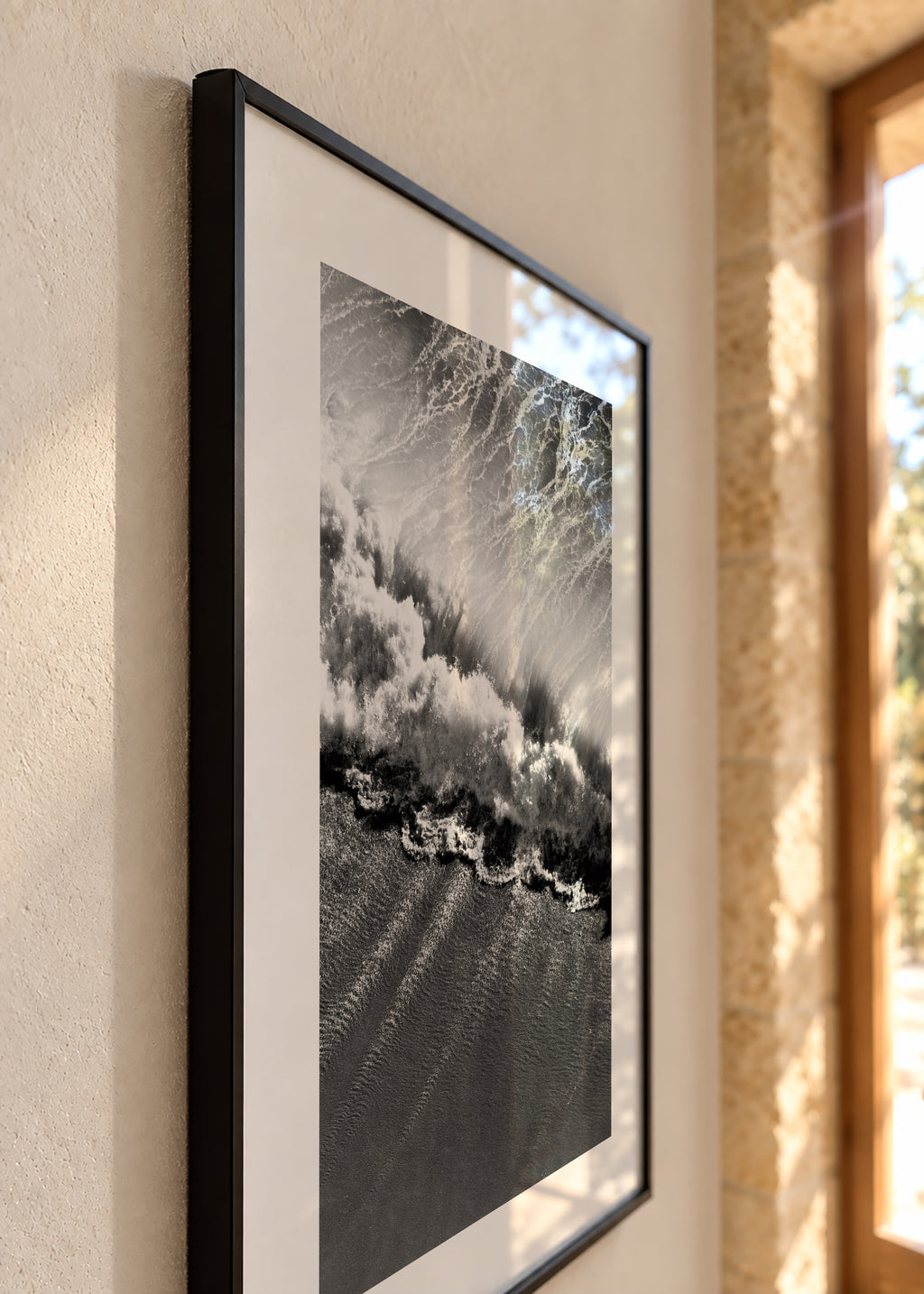 Untitled - Framed poster detail