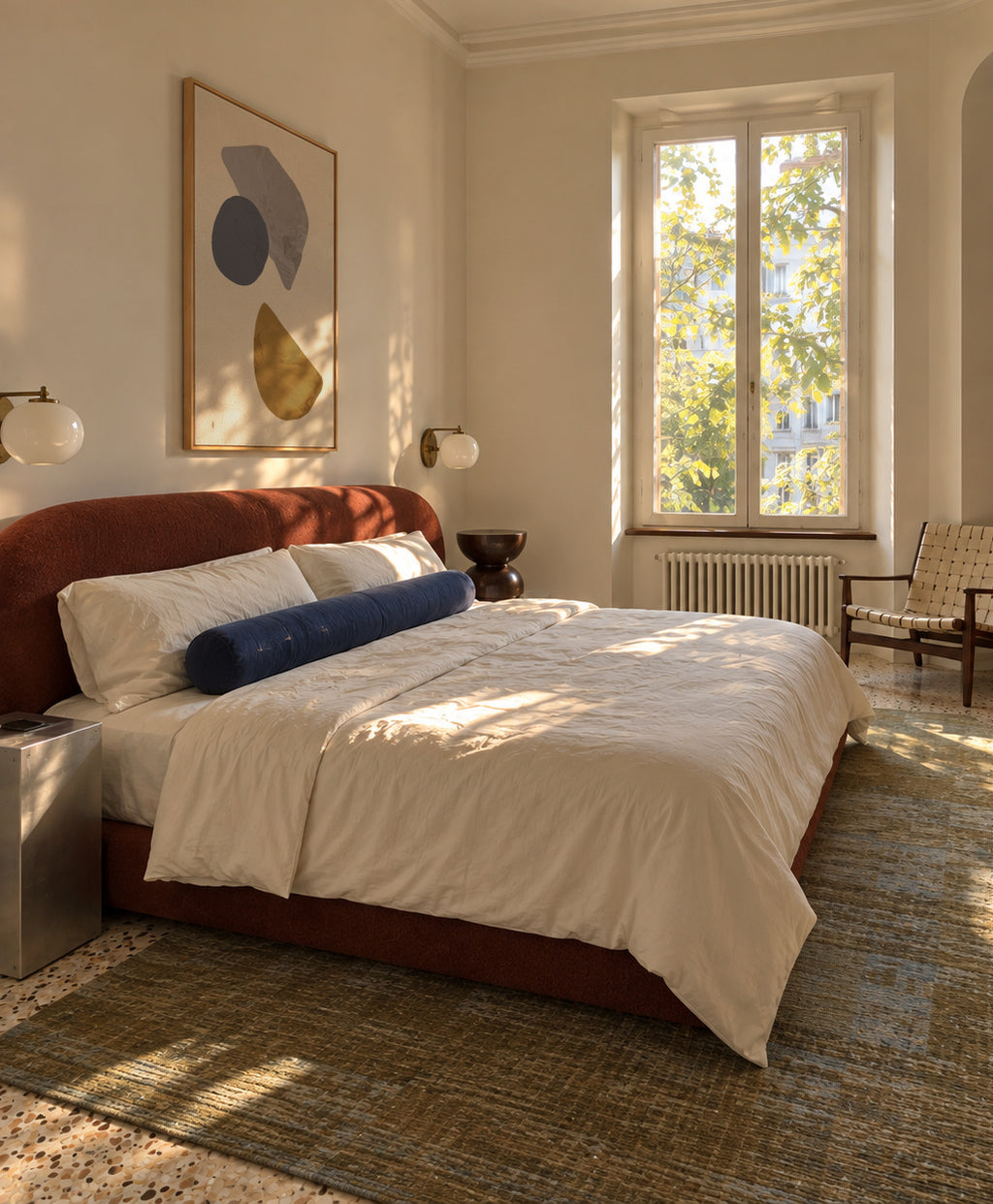 Collage 03 - Framed canvas in an interior