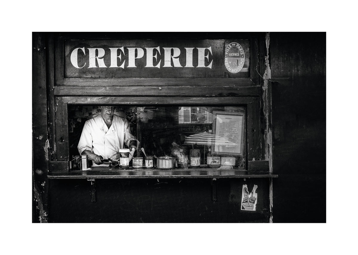 Creperie Montmartre - Unframed art print