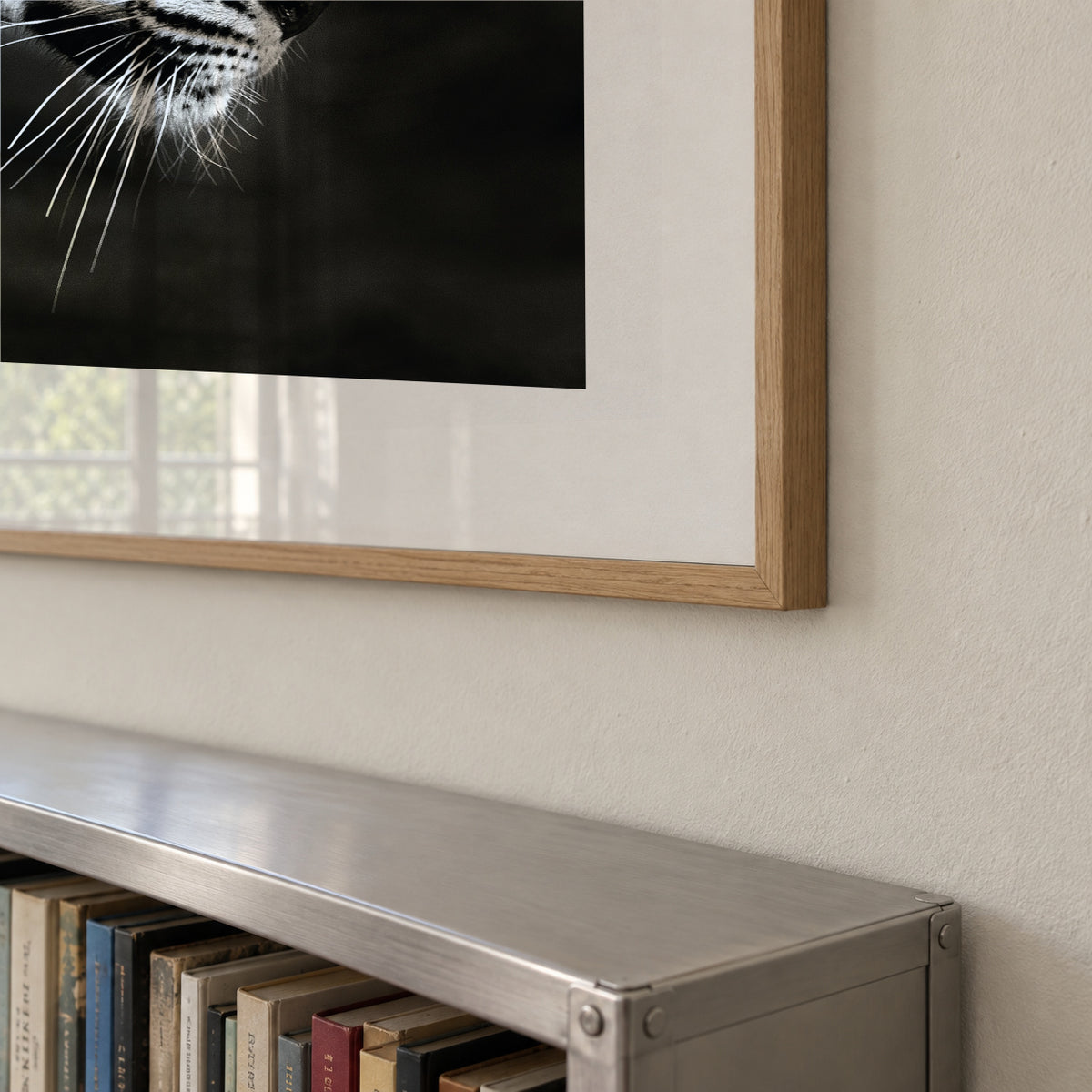 Leopard Close Up - Framed poster detail