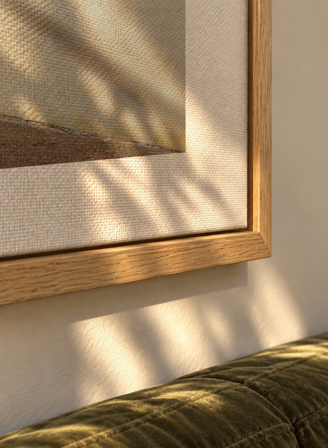Stairs - Framed canvas detail
