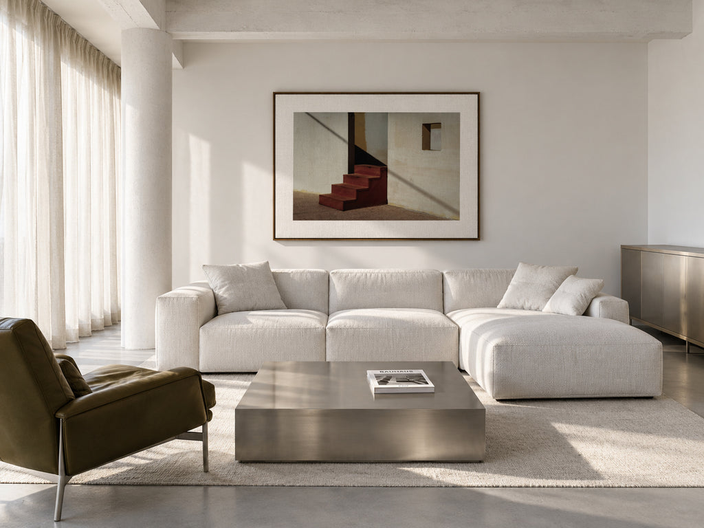 Stairs - Framed canvas in an interior