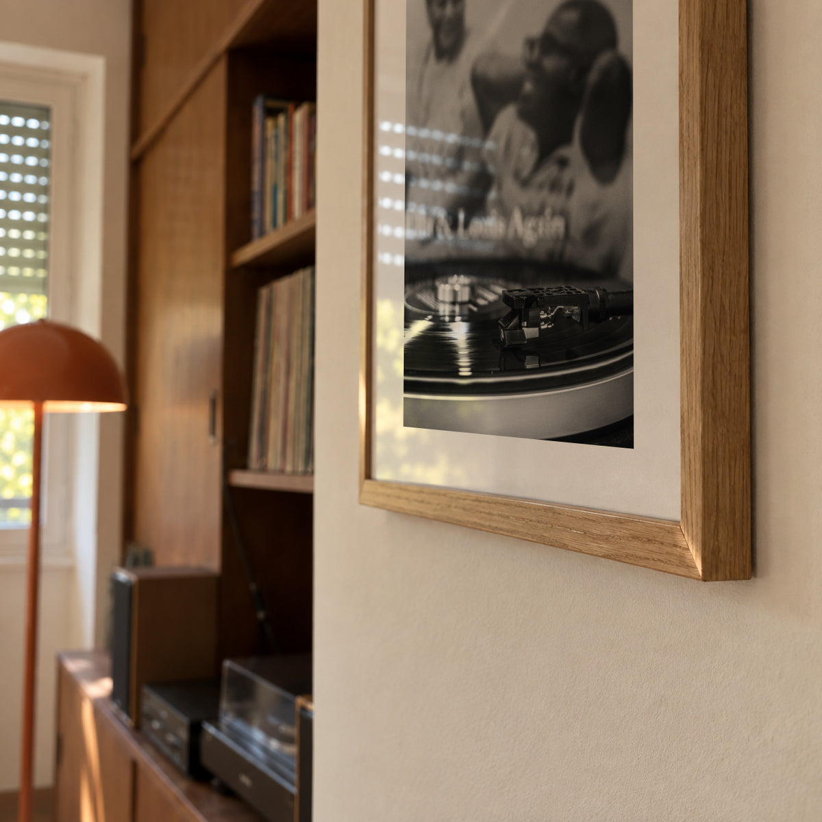 Vinyl I - Framed poster detail