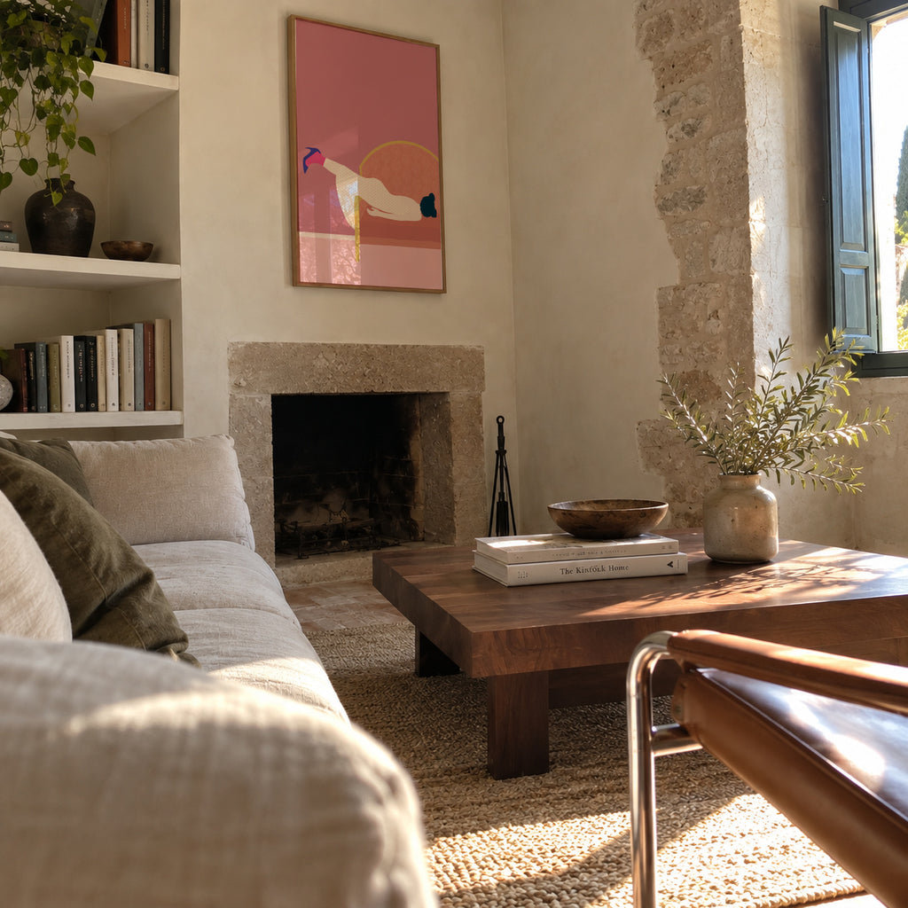 Maddies Mood - Framed poster in an interior