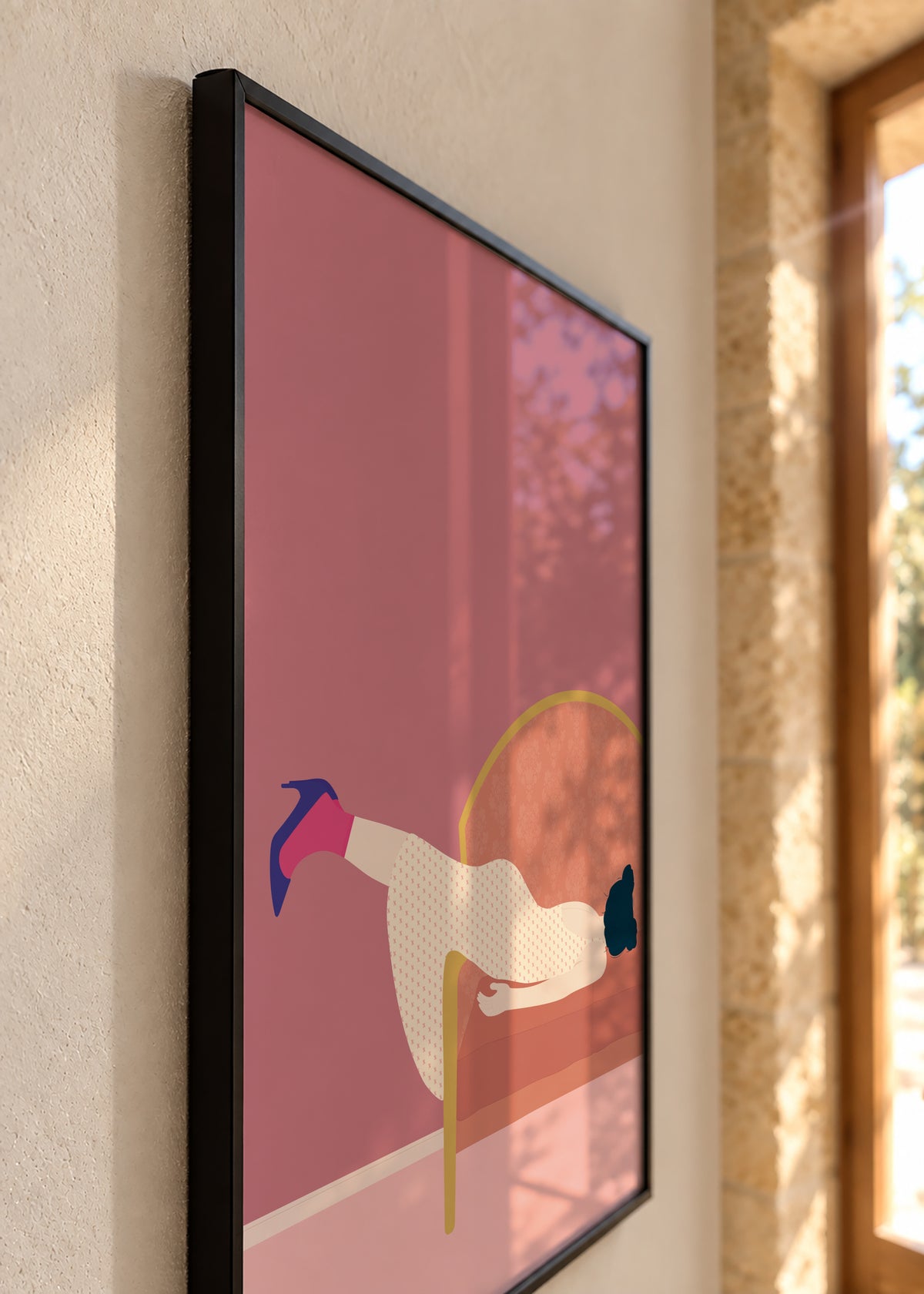 Maddies Mood - Framed poster detail