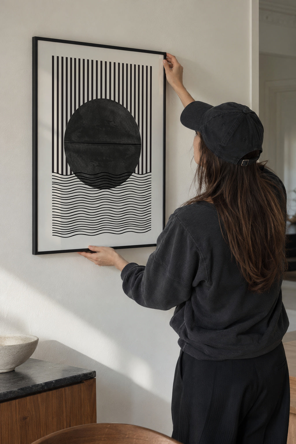 BaB No10. - Framed poster in an interior