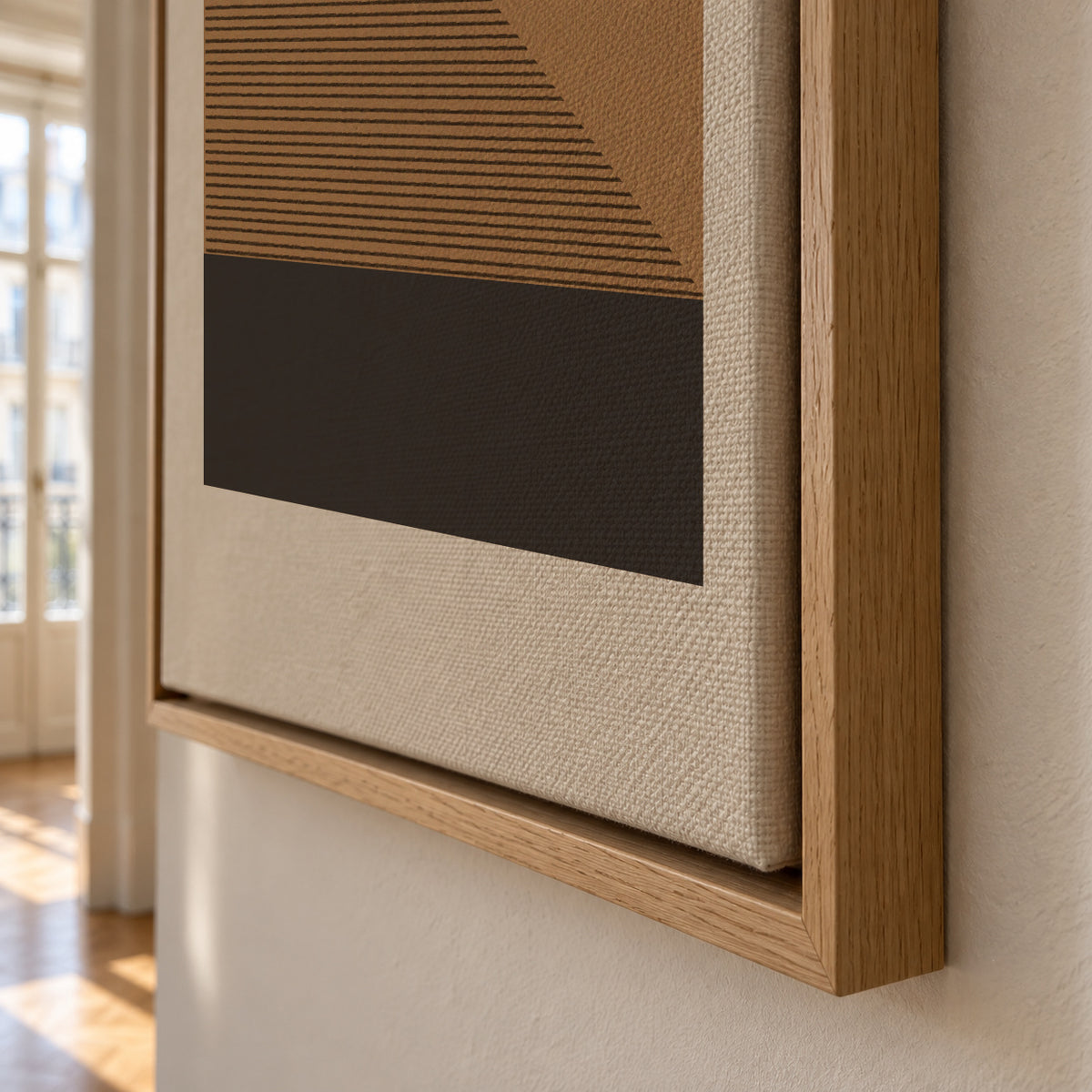 Composition VII - Framed canvas detail