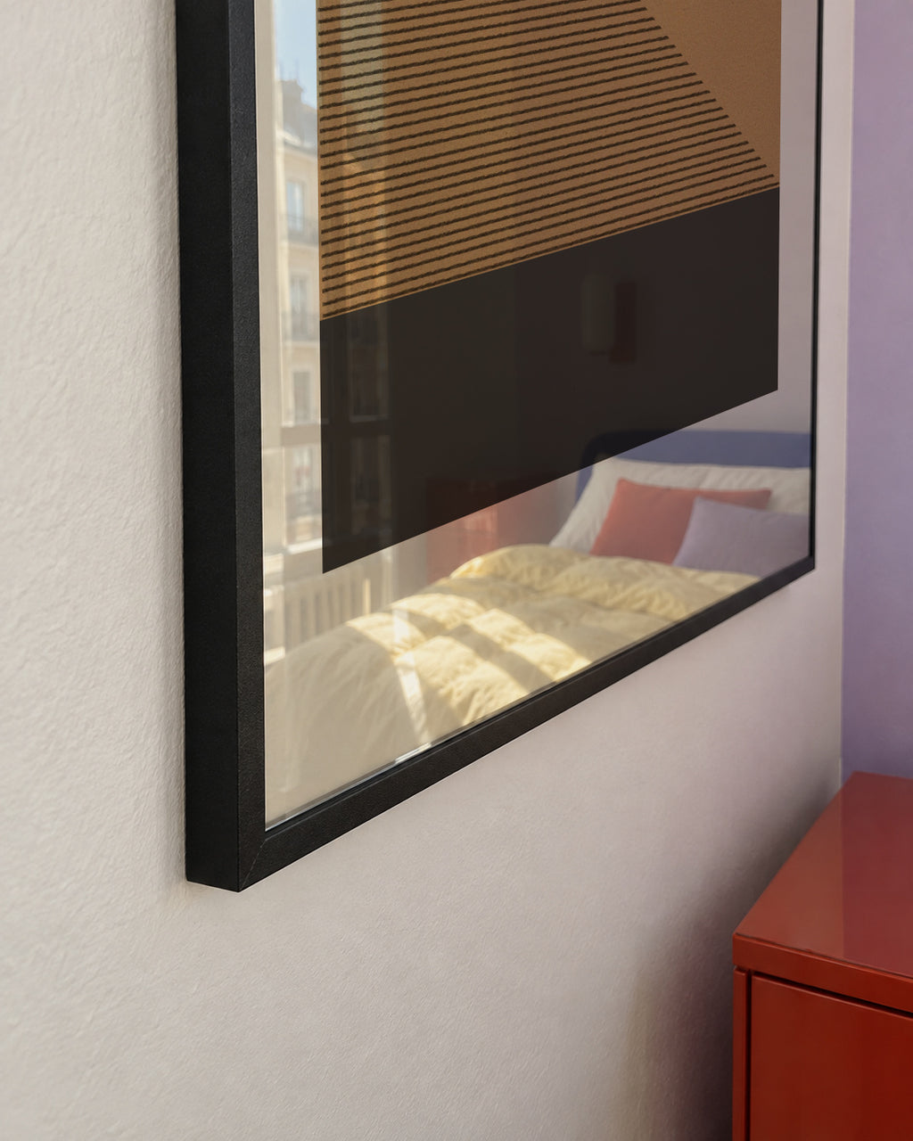 Composition VII - Framed poster detail