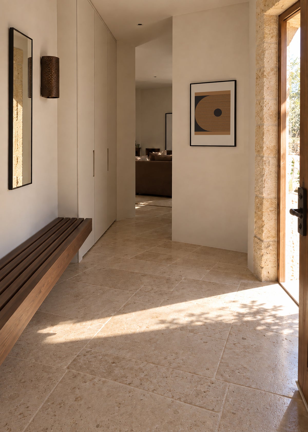 Composition VIII - Framed poster in an interior