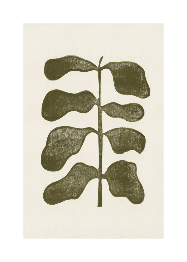 Linocut Plant