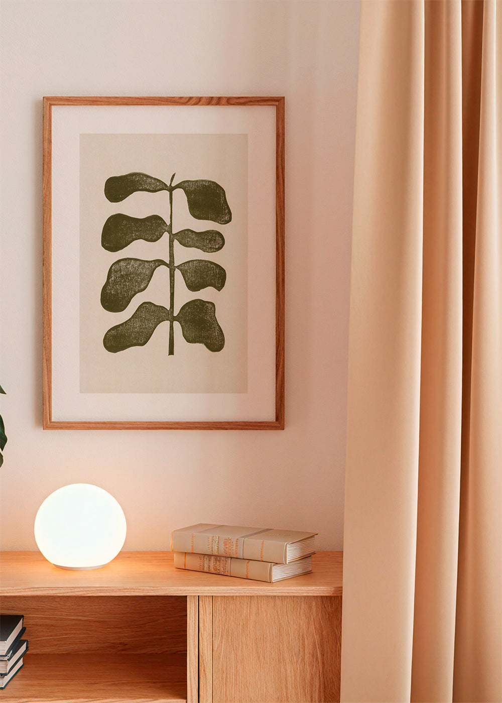 Linocut Plant