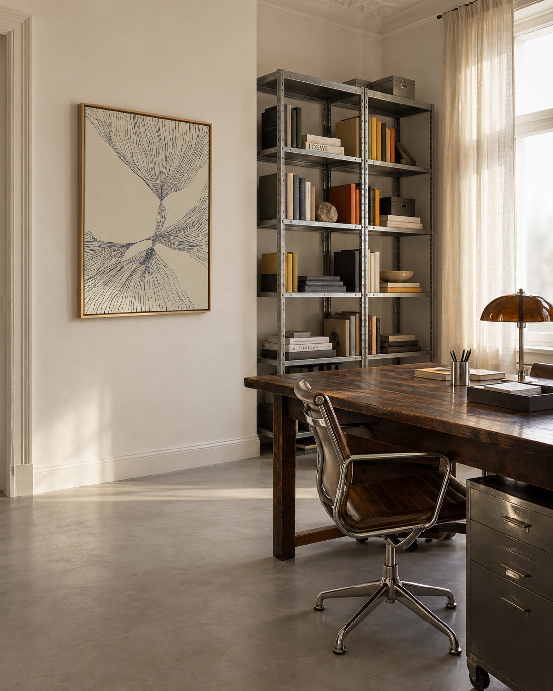 Interaction #2 - Framed canvas in an interior