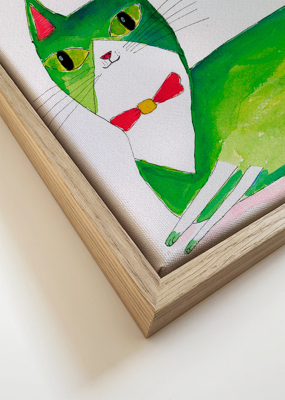 The green cat