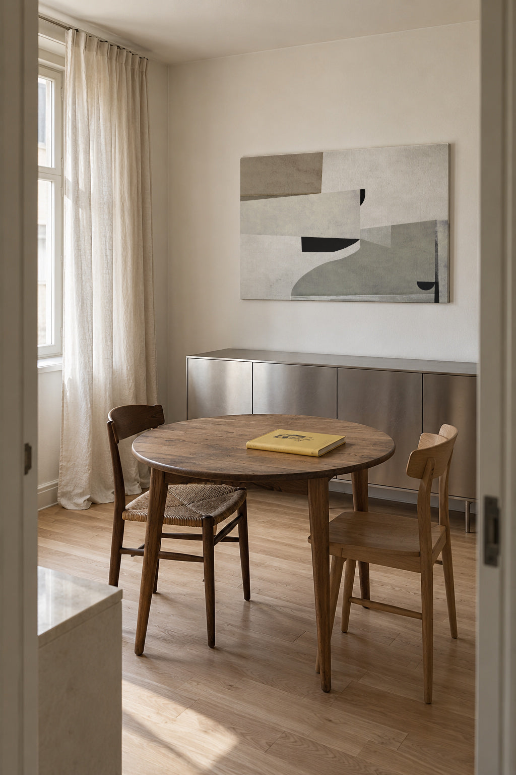 Priory - Unframed canvas in an interior