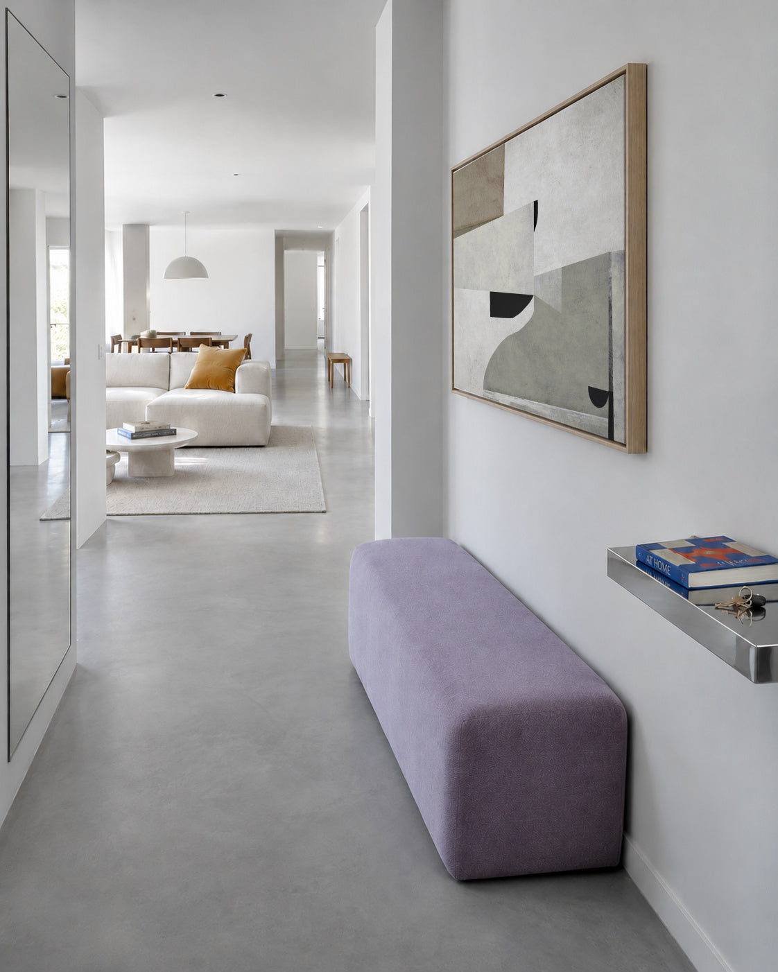 Priory - Framed canvas in an interior