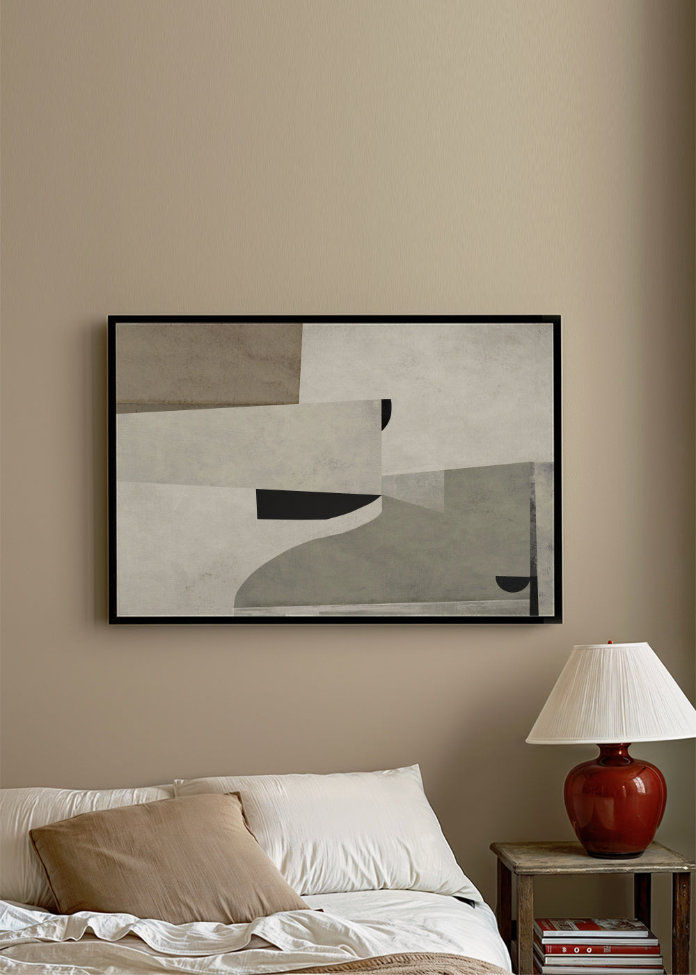 Priory - Framed poster in an interior