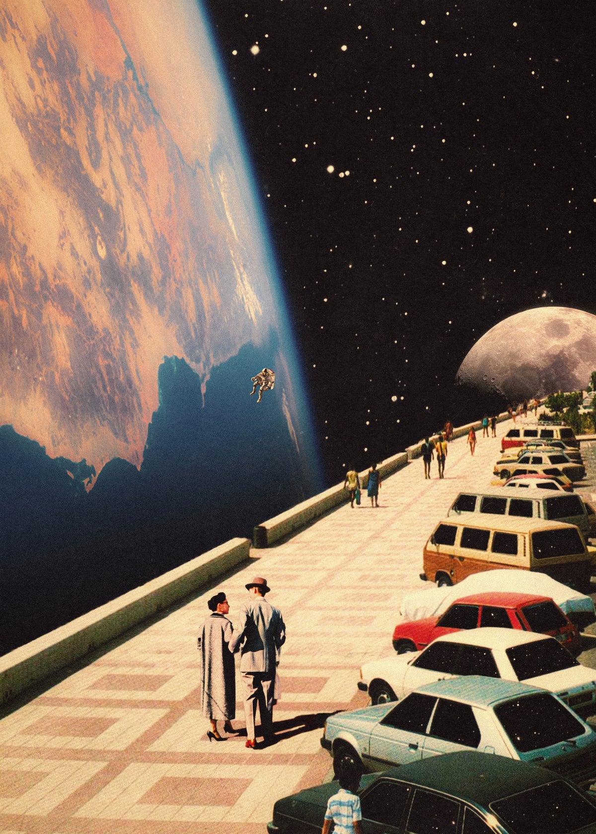 Space Promenade - Unframed art print
