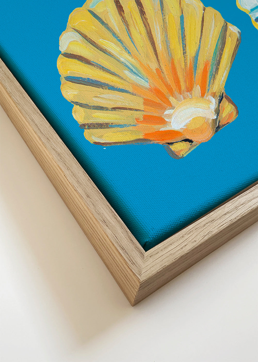 Scallops On Blue