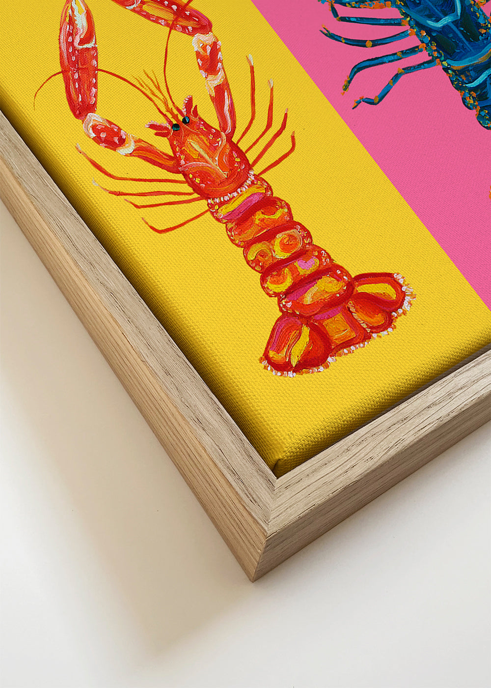 Lobster Langoustines Pop Art 2