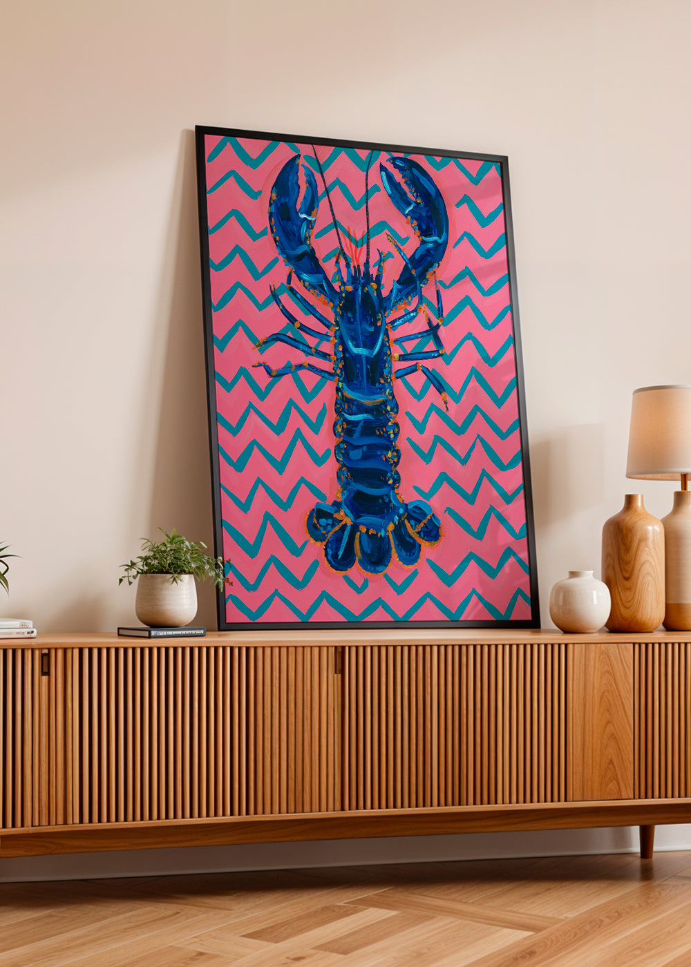 Lobster On Zigzag
