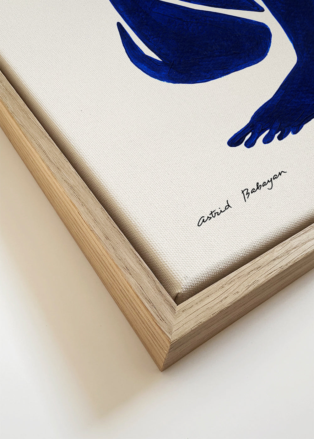 Blue figure #1