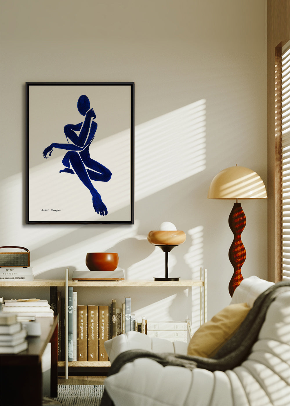 Blue Figure #2