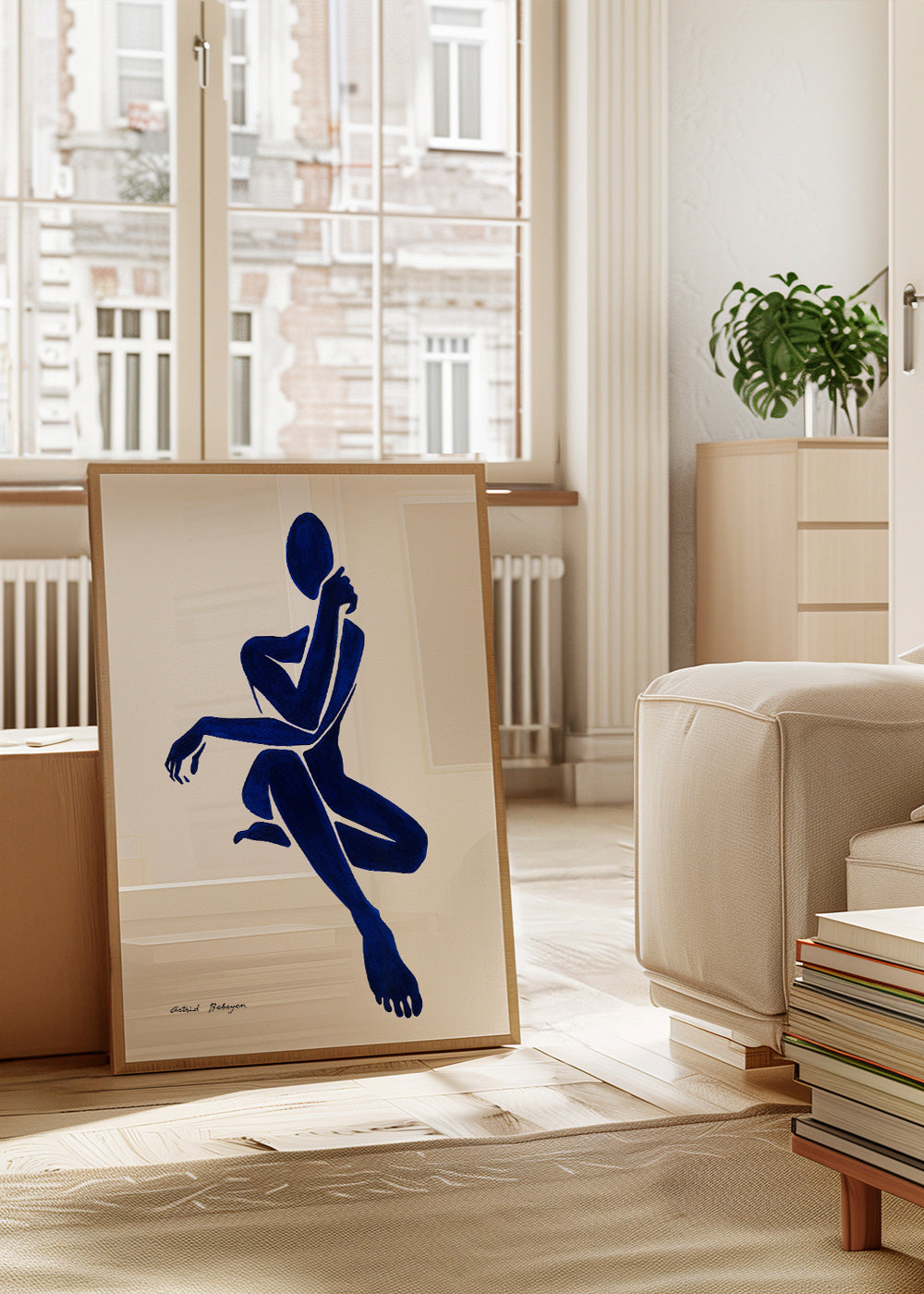 Blue Figure #2