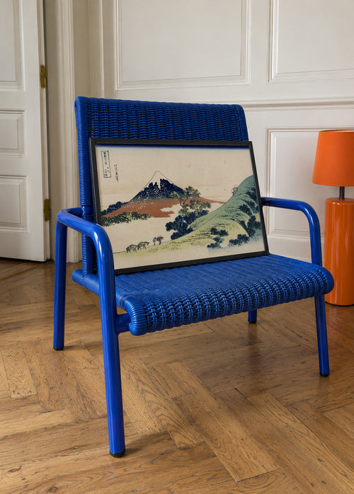 Inume Pass - Katsushika Hokusai - Framed poster in an interior