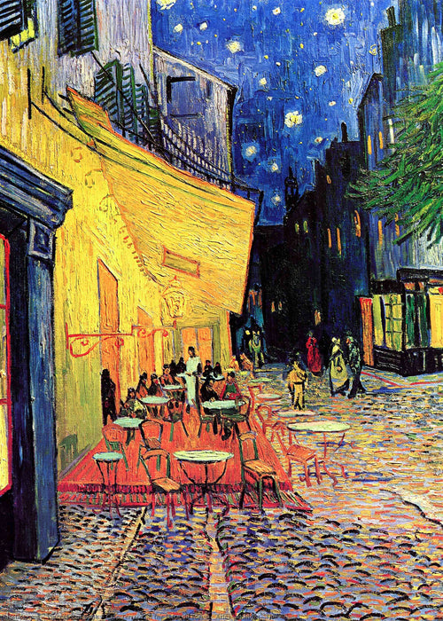 Café Terrace at Night - Van Gogh - Obra sin marco