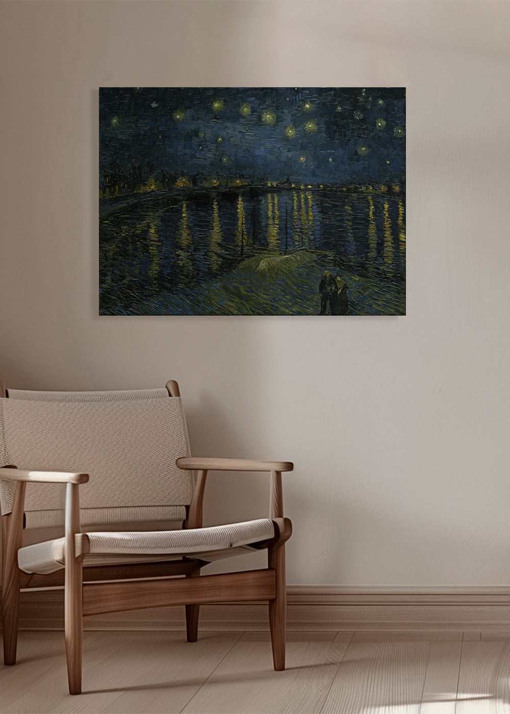 Starry Night over the Rhone - Van Gogh