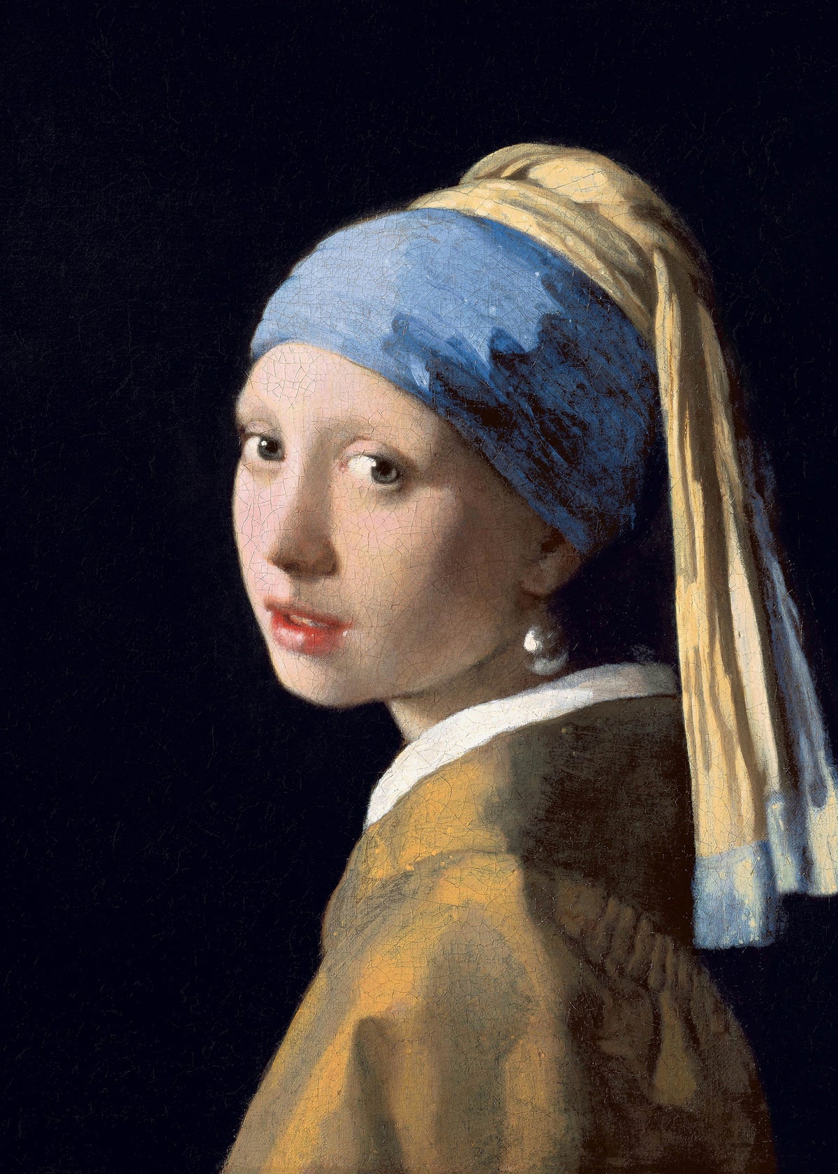 Girl with a pearl earring - Johannes Vermeer - Unframed art print