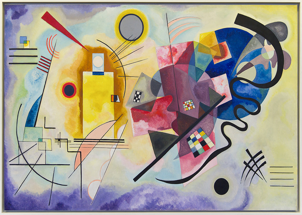 Gelb-Rot-Blau - Vasili Kandinsky