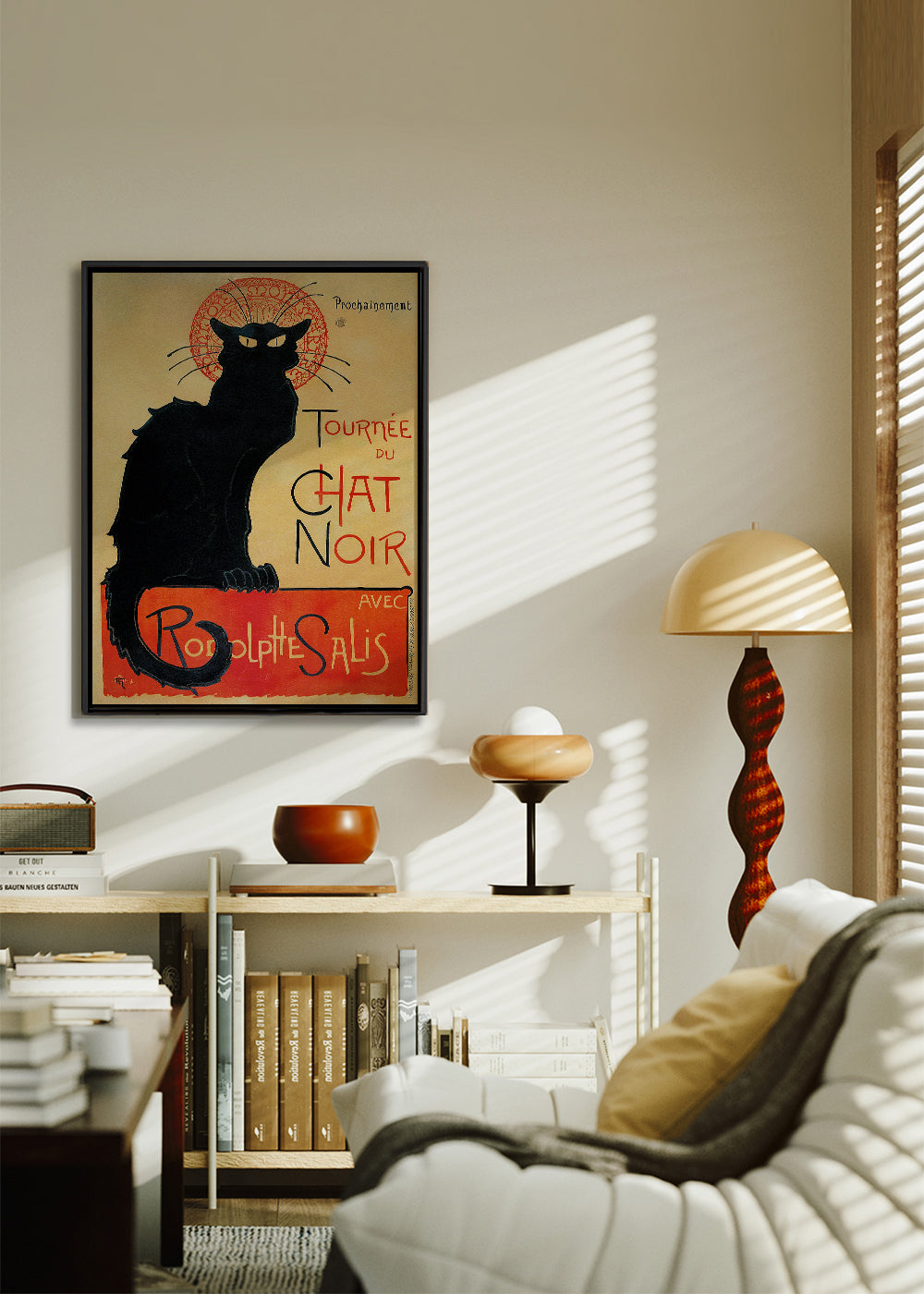 Le Chat Noir - Théophile Alexandre Steinlen