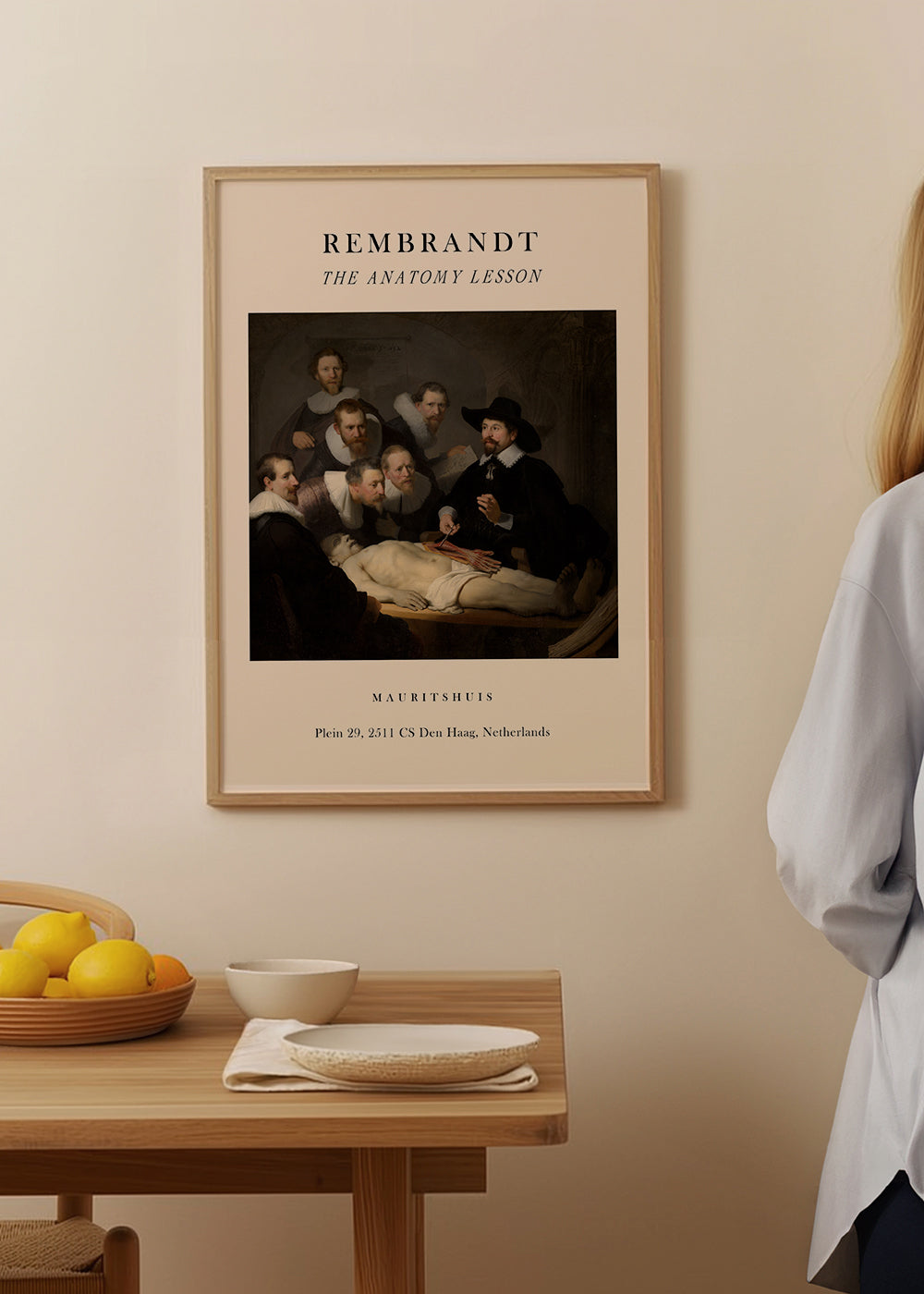 The Anatomy Lesson of Dr Nicolaes Tulp Exhibition - Rembrandt