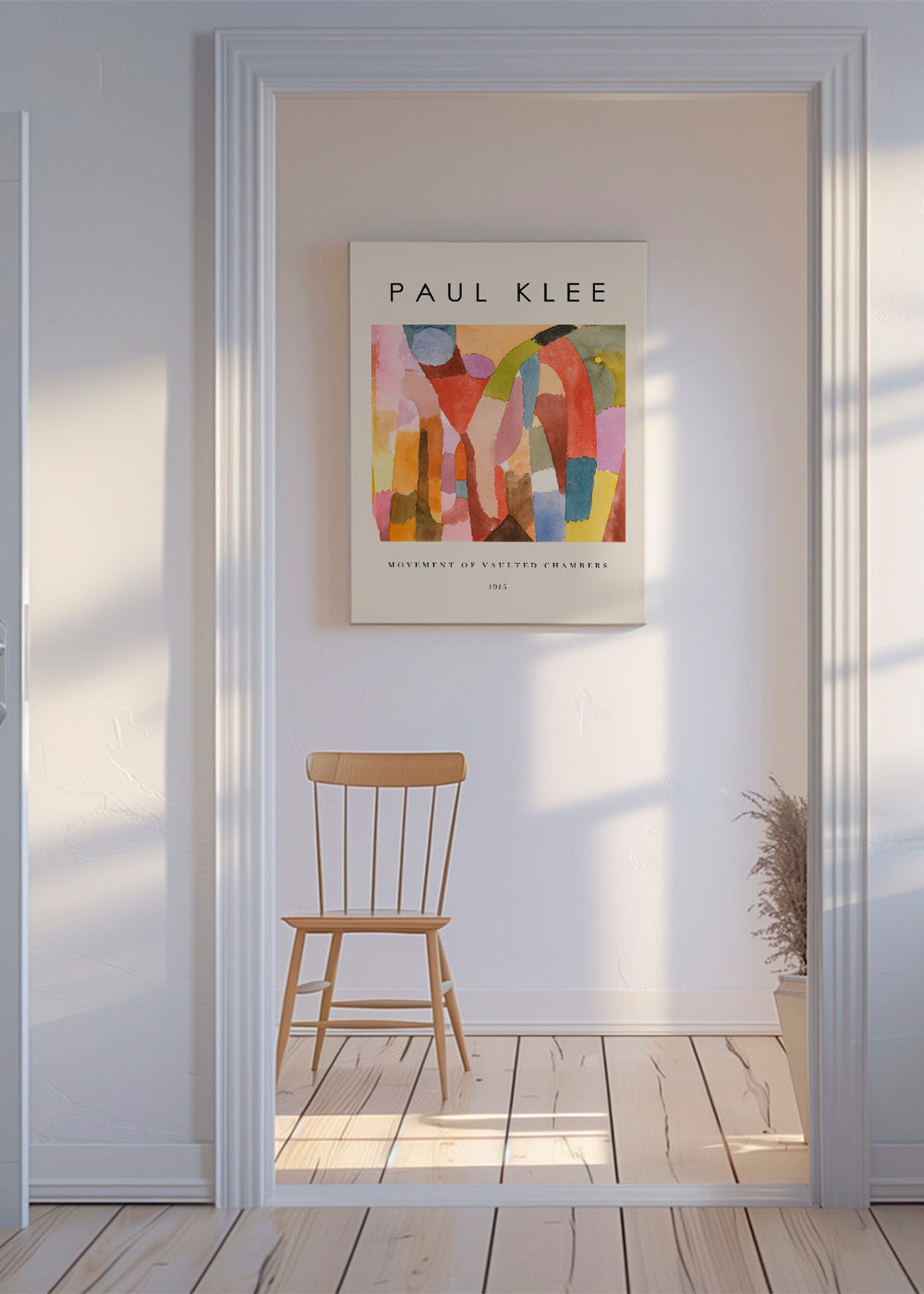 Movement of Vaulted Chambers Exhibition - Paul Klee