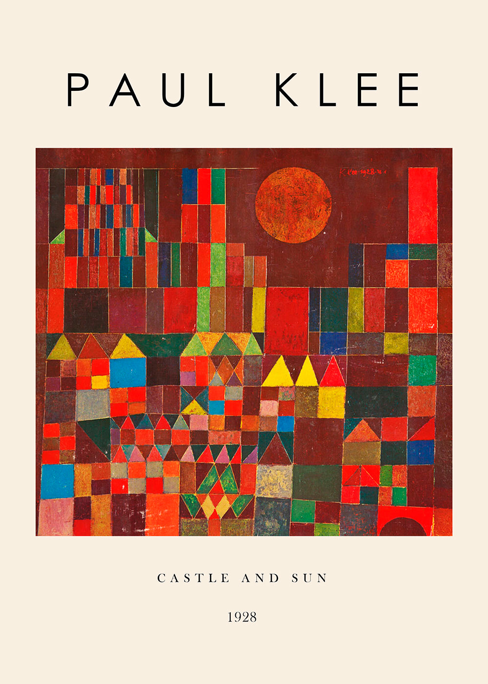 Castle and Sun Exhibition - Paul Klee
