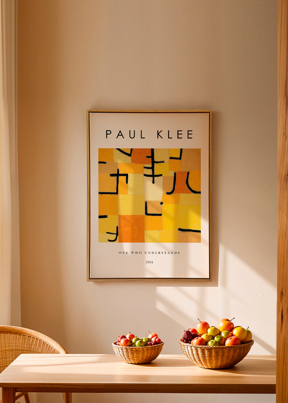One Who Understands 2 Exhibition White - Paul Klee