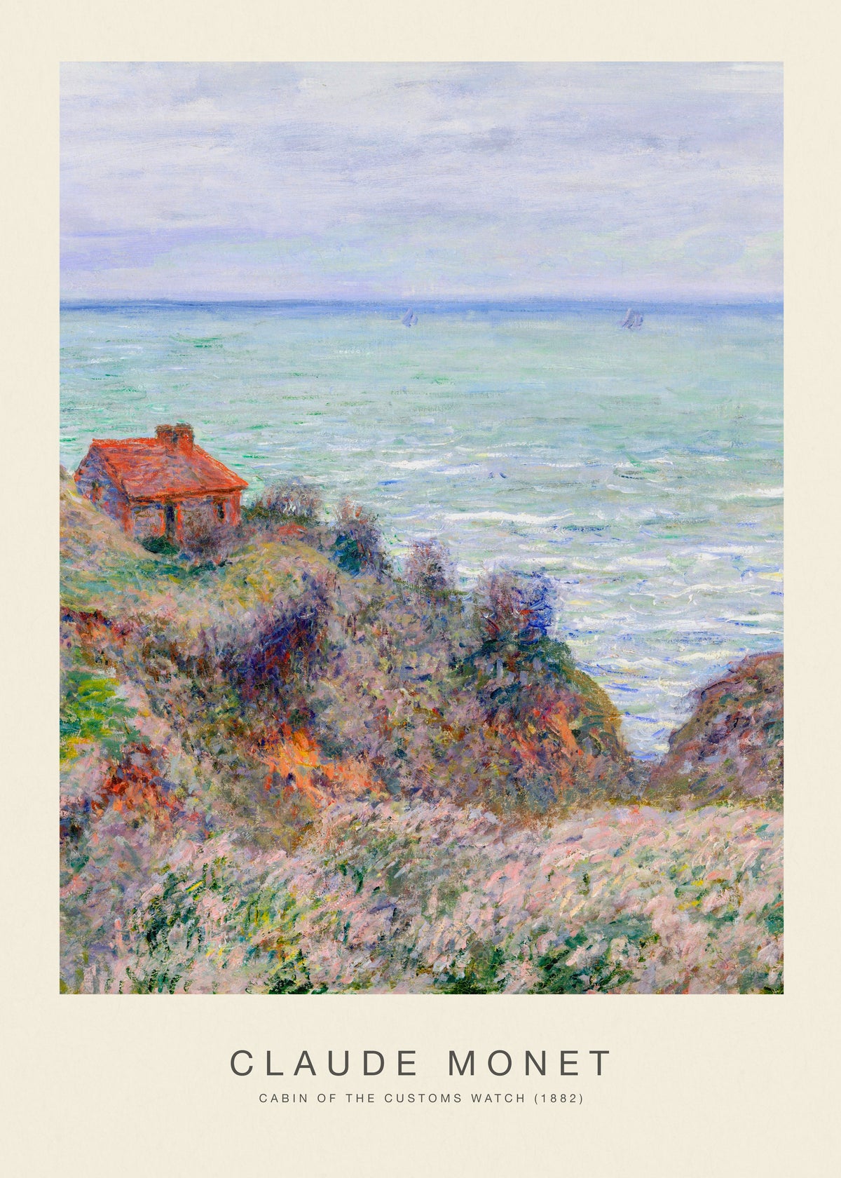 Cabin of the Customs Watch (Special Edition) - Claude Monet - Unframed art print