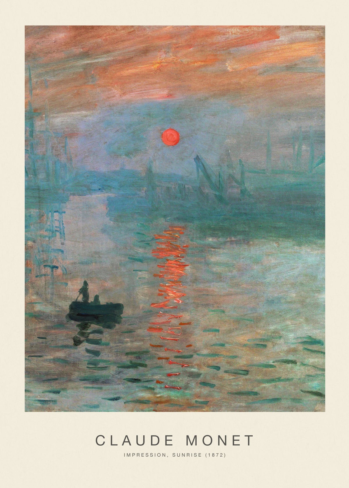 Impression, Sunrise (Special Edition) - Claude Monet - Unframed art print