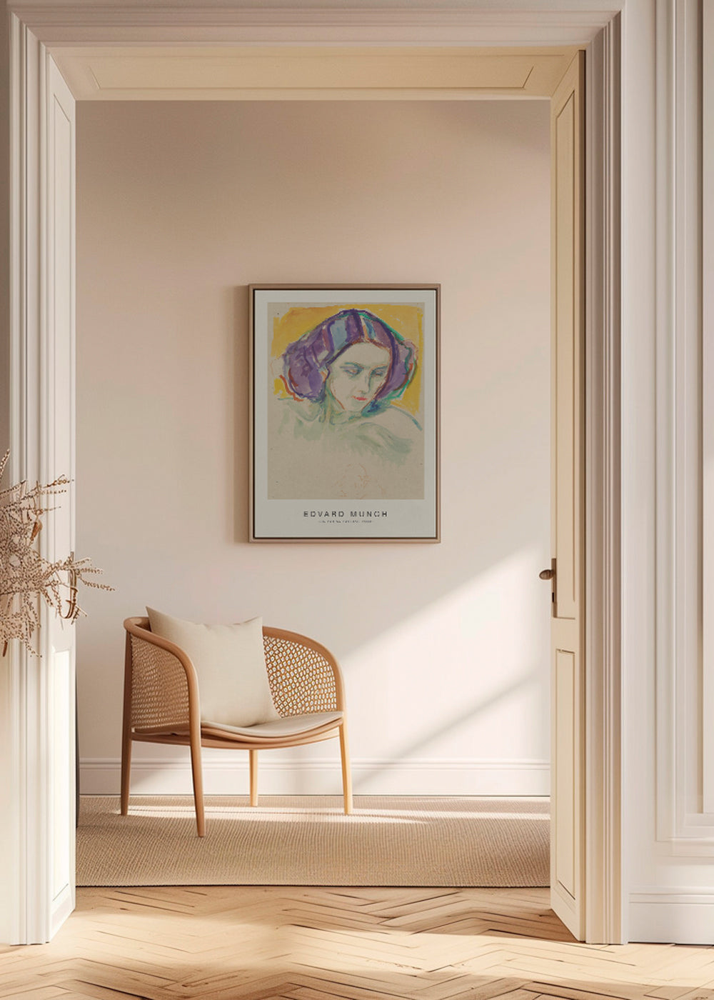 The Purple Portrait (Special Edition) - Edvard Munch