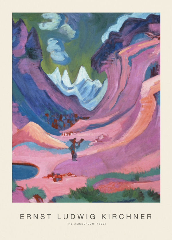 The Amselfluh (Special Edition) - Ernst Ludwig Kirchner