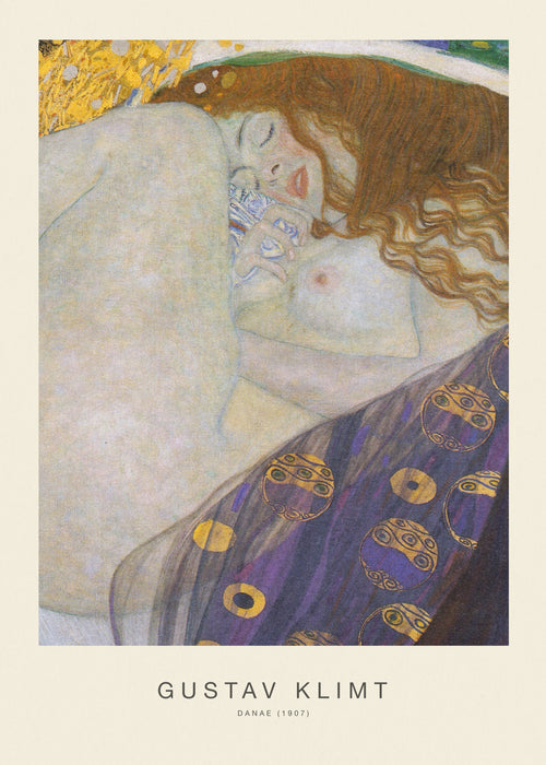 Danae (Special Edition )- Gustav Klimt - Unframed art print