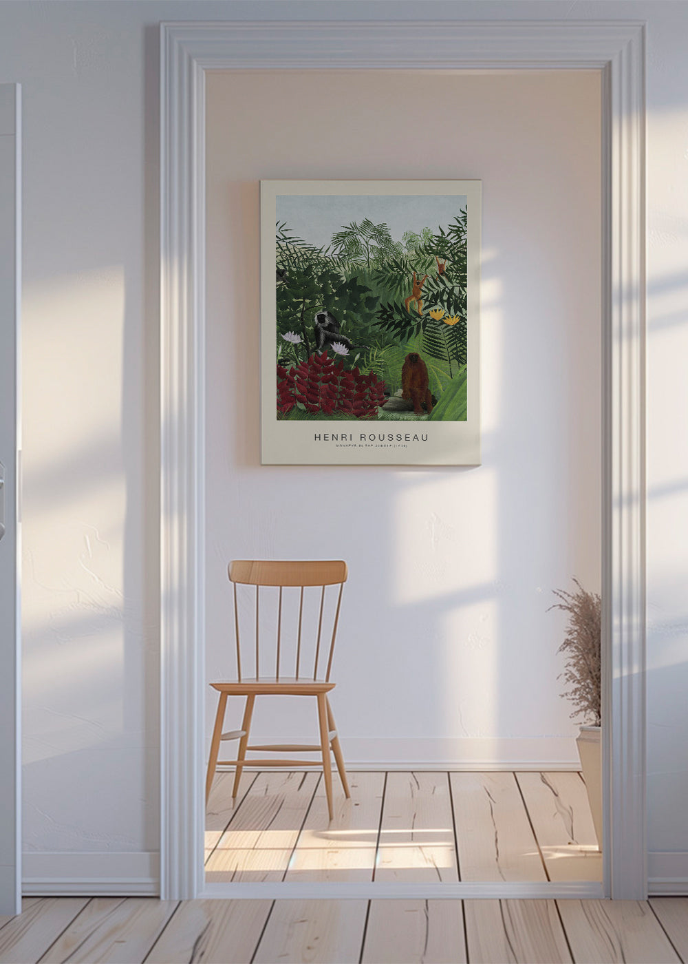 Monkeys in the Jungle (Special Edition) - Henri Rousseau