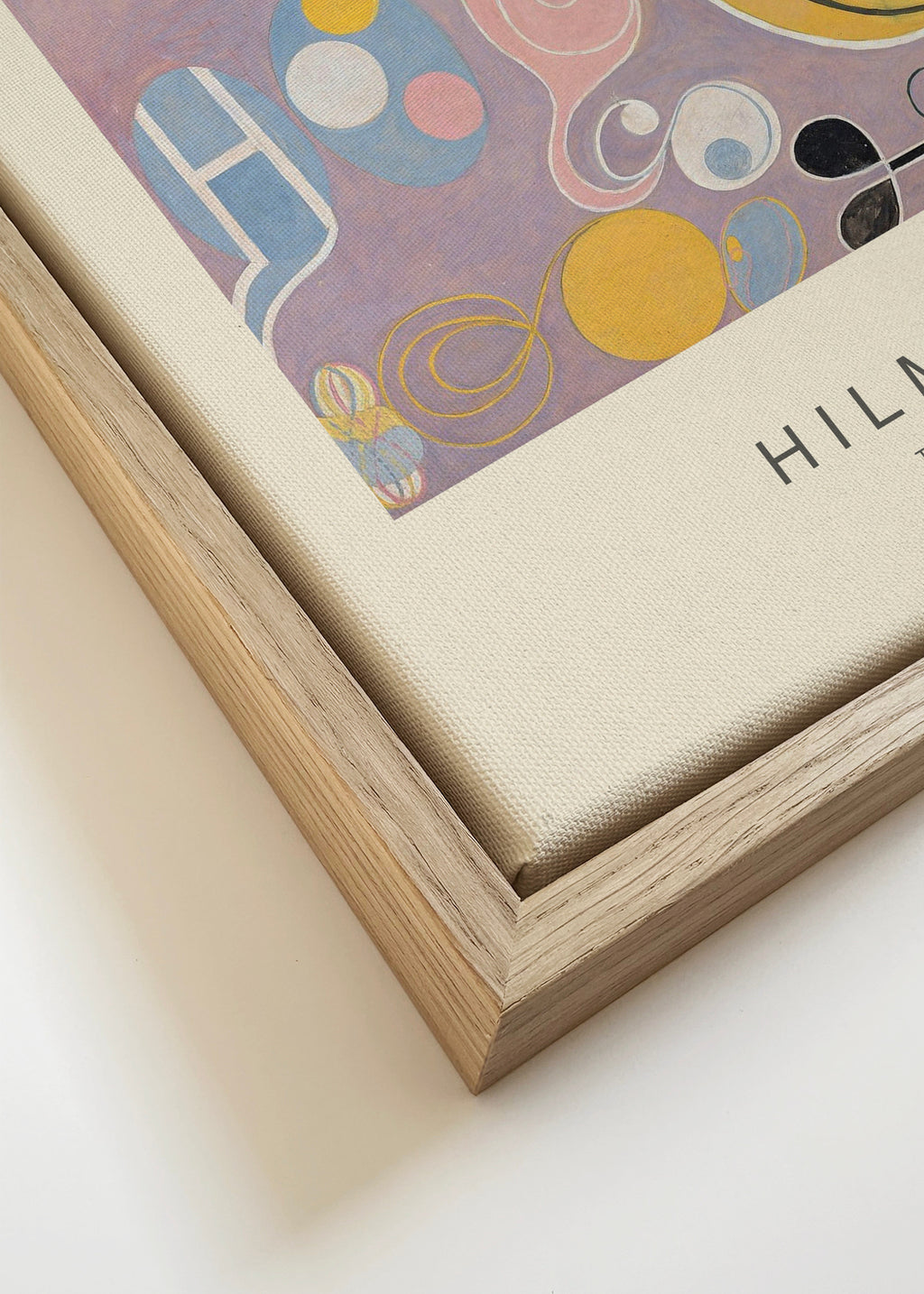 The Ten Largest, No.7 (Special Edition) - Hilma af Klint - Framed canvas detail