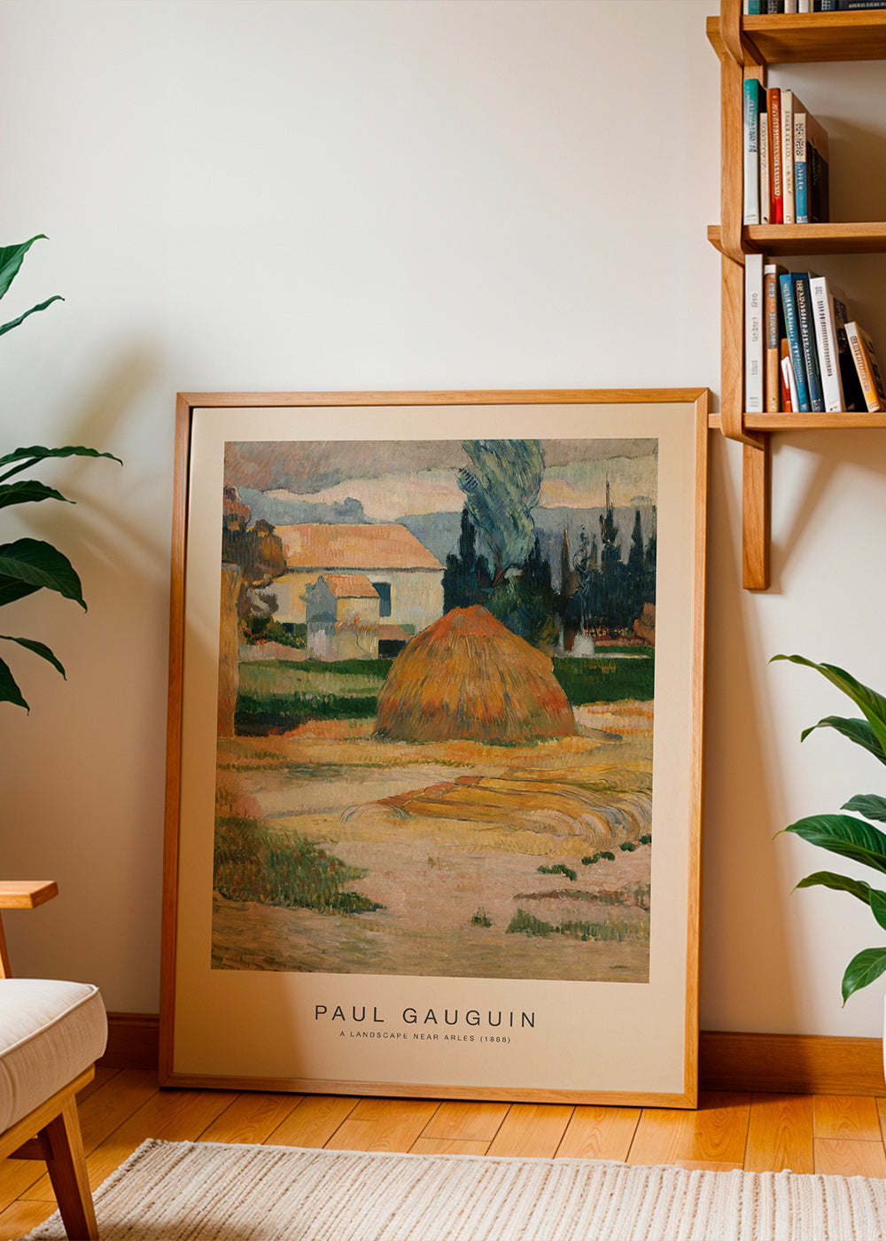 A Landscape Near Arles (Special Edition) - Paul Gauguin