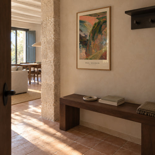 Above the Sea (Special Edition) - Paul Gauguin - Framed poster in an interior